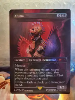 MTG x Final Fantasy Anima Secret Lair Drop Series Rainbow Foil English - Image 1