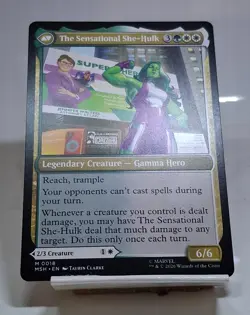 Jennifer Walters The Sensational She-Hulk Marvel Super Heroes MTG - Image 2