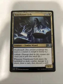 Tomebound Lich [Core Set 2020] Magic MTG - Image 1
