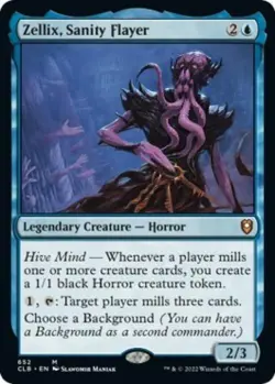 Zellix, Sanity Flayer -Foil Near Mint MTG - Image 1