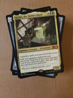 Custom Commander Deck ~ Legendary Spells ~ Kethis, the Hidden Hand ~ EDH MtG Mag - Image 1