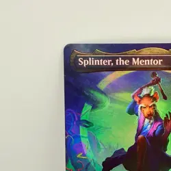 MTG Splinter the Mentor Foil Secret Lair TMNT 0003 Mythic Rare Borderless Rat - Image 5