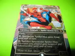MTG Spectacular Spider-Man (Borderless Foil) Marvel's Spider-Man 14 - Image 1