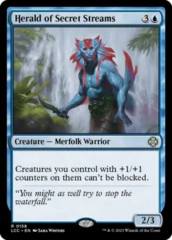 Herald of Secret Streams 158 Commander: The Lost Caverns of Ixalan NM - Image 1