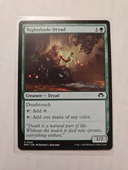 Nightshade Dryad - Modern Horizons 3 - LP - Common - Creature - MTG Magic - Image 1