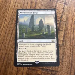 Monumental Henge #222 Modern Horizons 3 Near Mint MTG - Image 1