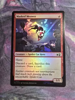 Masked Meower Commander: Marvel Super Heroes Foil - Image 1