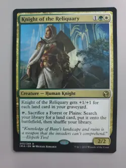 MTG Knight of the Reliquary Iconic Masters Regular Rare - Image 1