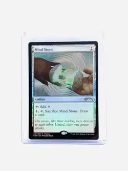 Magic The Gathering, Mind Stone (2021), WPN & Gateway Promo. Foil MT/NM - Image 1