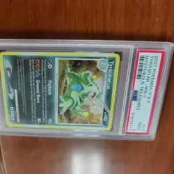 2007 Pokemon Diamond & Pearl Mysterious Treasures Tyranitar-Holo #17 PSA 9 MINT - Image 4