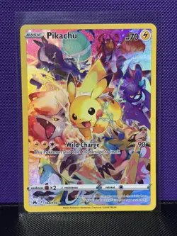 Pokemon TCG Pikachu 160/159 SWSH Crown Zenith Full Art Secret Rare - Image 1