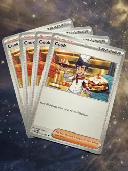 Pokemon TCG Cook 147/167 Sv06: Twilight Masquerade Regular x4 - Image 1