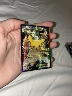 Pokemon TCG Pikachu EX XY124 Holo Promo Card - Image 2