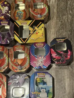 Pokemon TCG - Empty Tin Lot - 23 Tins - Image 2