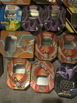 Pokemon TCG - Empty Tin Lot - 23 Tins - Image 4