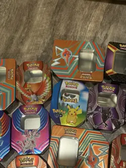 Pokemon TCG - Empty Tin Lot - 23 Tins - Image 5