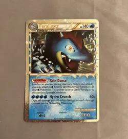 Feraligatr Prime HGSS07 Holo Black Star Promo 2010 Pokemon Card LP Heart Gold SS - Image 1