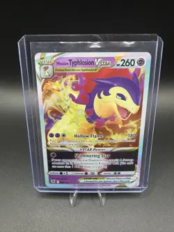 Hisuian Typhlosion VSTAR 054/189 SWSH10 Pokemon TCG Ultra Rare Holo NM - Image 3