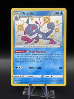 Pokemon TCG Drizzile SV026/SV122 Shining Fates: Shiny Vault Holofoil Near Mint - Image 1