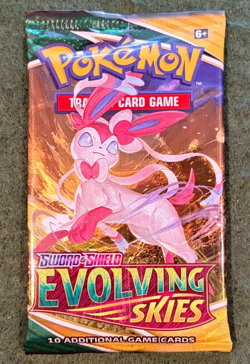NEW Sealed Evolving Skies Pokemon TCG Booster Packs Complete Art Set (4 Packs) - Image 5