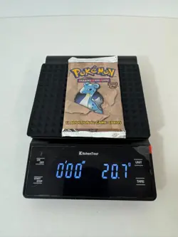 Pokemon Fossil Booster Pack Sealed 1999 WOTC Lapras Art 20.7g Vintage - Image 1