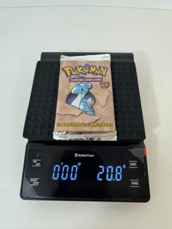 Pokemon Fossil Booster Pack Sealed 1999 WOTC Lapras Art 20.8g Vintage - Image 1