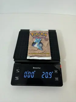 Pokemon Fossil Booster Pack Sealed 1999 WOTC Lapras Art 20.9g Vintage - Image 1
