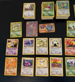 Vintage Pokemon Card Lot WOTC Fossil Jungle Base Set 2 Rare Trainer Energy Cards - Image 2