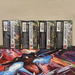 NEW-Pokemon Evolving Skies Booster Pack Art Set-4 Booster Packs-Factory Sealed - Image 2