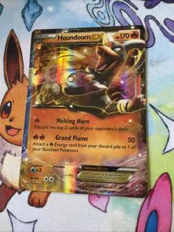 Houndoom EX 21/162 BREAKthrough Ultra Rare Holo Pokemon Card - Image 2