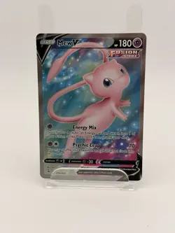 Pokemon TCG Mew v Fusion Strike Holo Full Art Ultra Rare Card 250/264 NM - Image 1