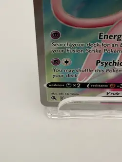 Pokemon TCG Mew v Fusion Strike Holo Full Art Ultra Rare Card 250/264 NM - Image 5