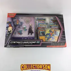 Pokemon TCG Cynthia's Garchomp ex Premium Collection Box Sealed New - Image 1