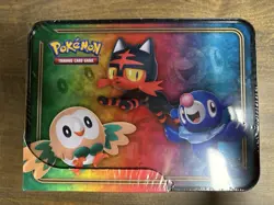 Pokemon TCG Collector Chest Spring 2017 New Sealed Tin Solgaleo Lunala Lunch Box 820650803765 - Image 2