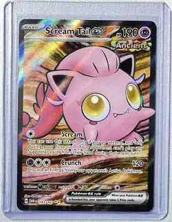 Pokemon Scream Tail ex 197/167 Twilight Masquerade Ultra Rare Holo Full Art NM - Image 1