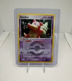 Pokemon Slowbro 14/112 Reverse Holo Rare EX FireRed & LeafGreen English 2004 - Image 1