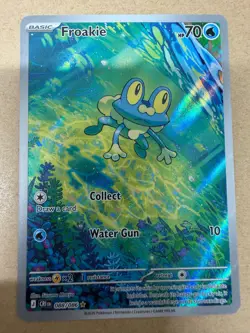 Pokemon TCG Chaos Rising Froakie 088/086 Full Art Holo NM/M PACK FRESH - Image 1