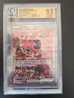 Pokemon Mega Evolution Black Star Promo Oricorio EX 024 BGS 9.5 Gem Mint - Image 1