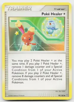 Poke Healer + 90/100 Uncommon Stormfront Pokemon Near Mint - Image 1