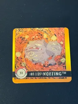 Koffing Weezing Pokemon Artbox Flipz Premier Edition - Image 1