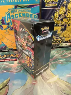 Pokemon TCG Chaos Rising Booster Bundle Mega Evolution 6 Packs Factory Sealed - Image 3