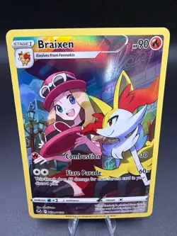 Pokemon TCG Braixen TG01/TG30 Silver Tempest - Image 1
