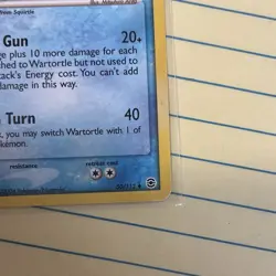 Pokemon TCG Wartortle 50/112 FireRed LeafGreen - Image 5