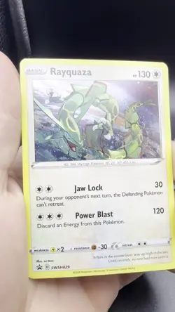 SWIRL 🌀 Rayquaza - Pokemon SWSH: Sword & Shield Promo Cards SWSH029 NM - Image 2
