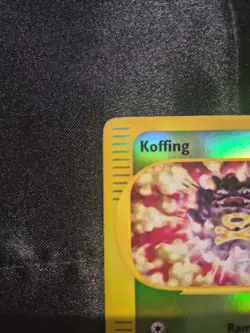 Pokemon Koffing 114/165 Expedition Base Set Reverse Holo - Image 2