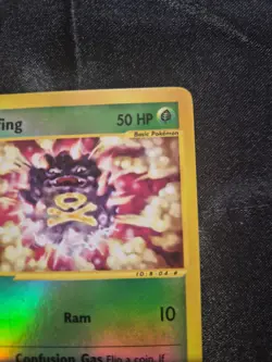 Pokemon Koffing 114/165 Expedition Base Set Reverse Holo - Image 5