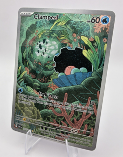 Clamperl, Pokemon Near Mint, Destined Rivals, Illustration Rare, 195/182 - Image 1