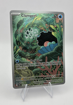Clamperl, Pokemon Near Mint, Destined Rivals, Illustration Rare, 195/182 - Image 3