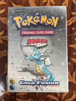 Pokemon Neo Genesis Theme Deck Cold Fusion Factory Sealed WOTC - Image 1
