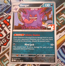 Pokemon TCG Gengar 050/088 Stamped Prize Pack 9 Non Holo - Image 1